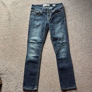 BKE denim Dakota Boot stretch jean, 28 x 31.5. EUC